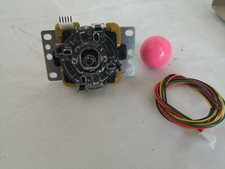  Sanwa JLF-TP-8YT Top Arcade Joystick pink top