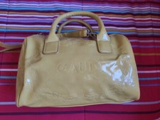 Borsa Gaudì gialla con Cinturino da polso a tracolla Donna Usata in ottimo stato