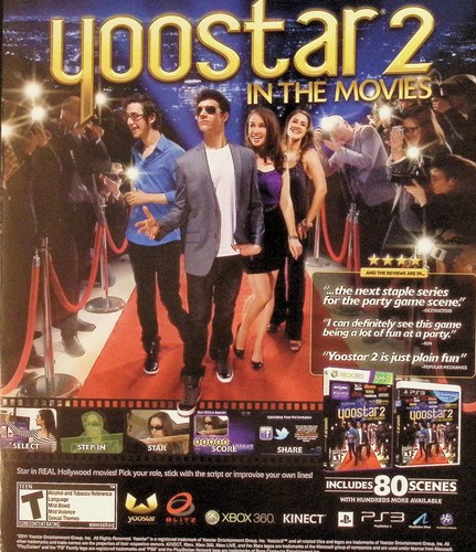 Pubblicità yoostar nei film - yoostar,