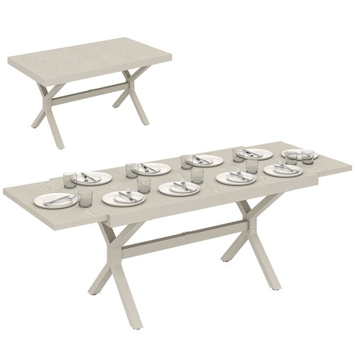 Outsunny tavolo giardino - outsunny, da