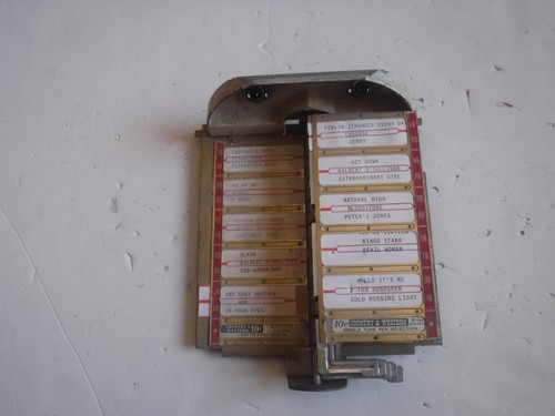 Seeburg wall matic - seeburg, wall-o-matic