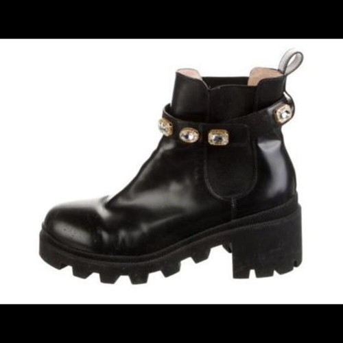 Stivali gucci double chelsea - stivali,