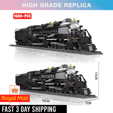 Set blocchi da costruzione per locomotive a vapore Big Boy 1608 pezzi - lunghezza oltre 78 cm!
