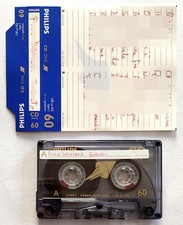 Mc Philips Cd One 90 Musicassetta Vintage Compact Cassette Audio Tape Usata C