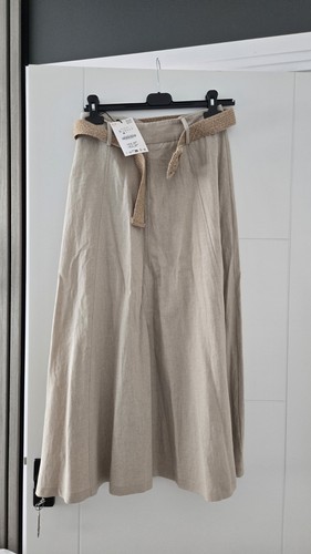 Maxi gonna zara lino con - maxi,
