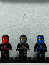 LEGO Ninjago Minifigures – Kai, Jay & Cole (Deepstone Armor)
