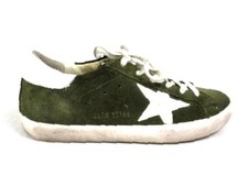 Golden goose superstar green - golden,
