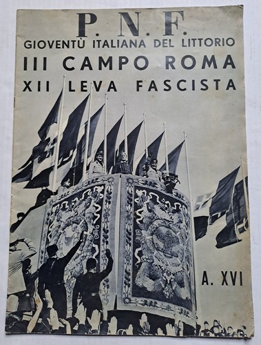 Pnf gioventù italiana - pnf,
