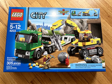 Lego city escavatore trasporto - lego,
