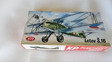 MODELLINO IN PLASTICA AEREO AD ELICA LETOV S 16 REPUBBLICA CECOSLOVACCA RARITÀ