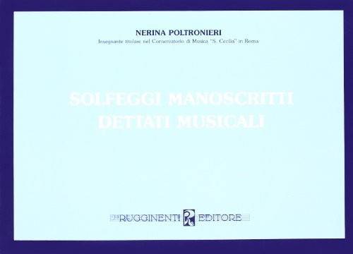 Nerina poltronieri solfeggi - -,