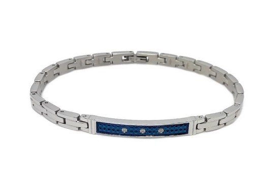 Zancan bracciale acciaio - bracciale, in
