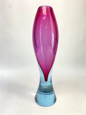 VETRO DI MURANO VASO SOMMERSO DI LIVIO SEGUSO 1960 1970 CIRCA
