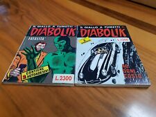 2 Diabolik R bianca con adesivi 121 e 327