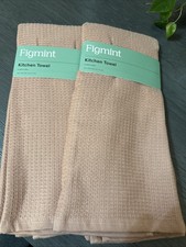 Figmint Kitchen Towels Coral