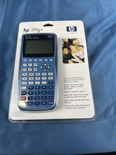 New 39g graphing calculator - hp,
