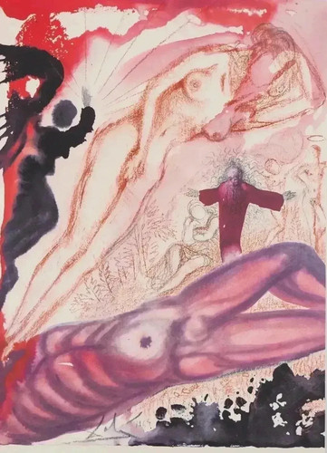 Salvador dali adamo - adamo, e