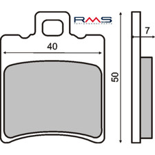 COPPIA PASTIGLIE FRENO