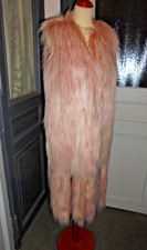 Cappotto gilet pelliccia finta