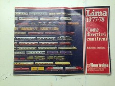 ACCESSORI BINARI RIVAROSSI - CATALOGO LIMA ANNI 1977/78 - BUONE CONDIZIONI -