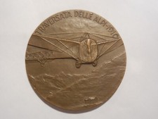 Medaglia Aeronautica Traversata Alpina 1910 Circuito Aereo Milano