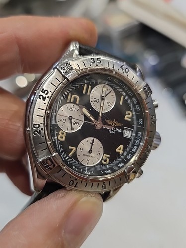 Breitling cronografo a13035 - breitling,