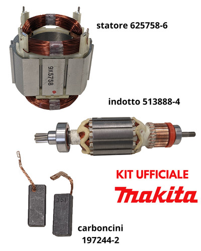 Indotto statore carboncini - indotto,