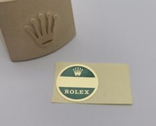 Rolex Green and golden case