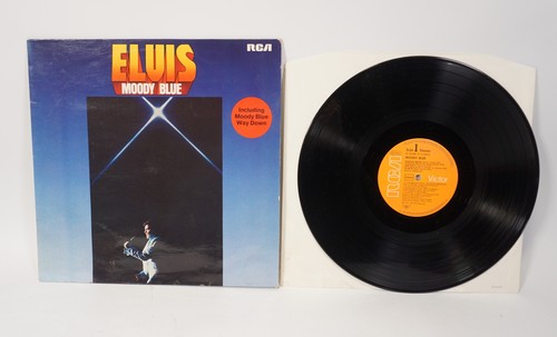 Elvis presley moody blue - blue, rca
