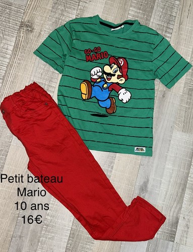Petit bateau mario ans - bateau,