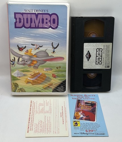 Dumbo vhs disney video tape - dumbo,