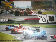 POLICAR POLISTIL PISTA 1/32 A3 CON VETTURE SPORT ANNI'80 BEN FUNZIONANTE + EXTRA