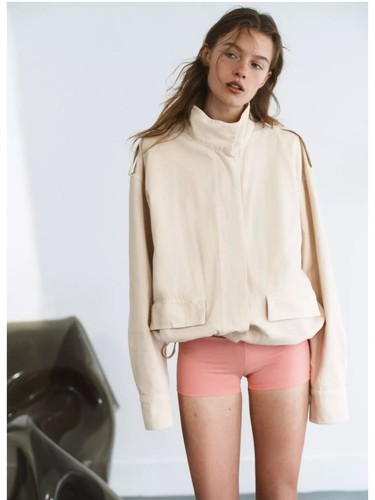 Zara high collar jacket - zara,