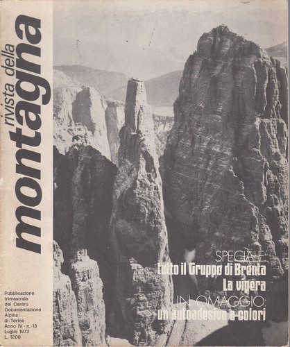 Rivista della montagna 13 - montagna, n