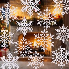 Oversized Snowflake Ornaments