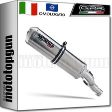 scarico omologato acciaio gpr satinox per honda hornet cb 600 f 2000 00 2001 01