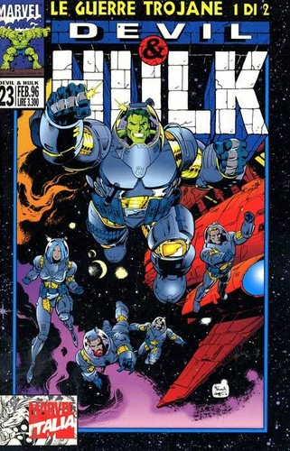 Devil hulk marvel italia - hulk, #23