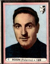 figurina - NEW CALCIATORI LAMPO 1962 - numero 189 PALERMO ROSIN
