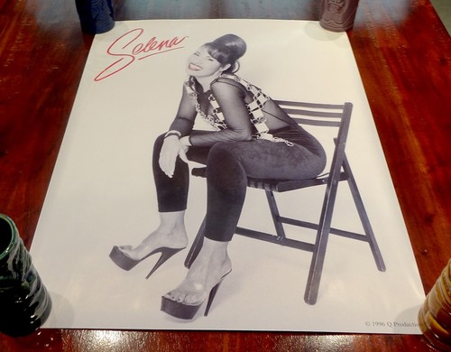 Raro poster promo - raro, selena