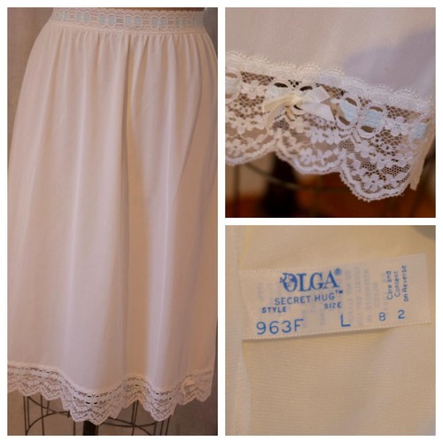 Vintage olga secret hug - hug, bianco