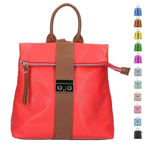 Italia donna pelle shopper - xl,