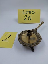 Bugia in metallo colore ottone