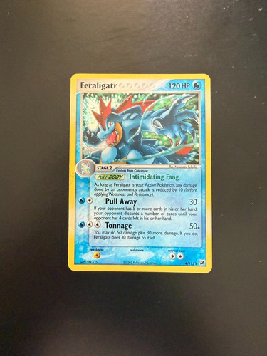 Feraligatr holo 115 - feraligatr, set