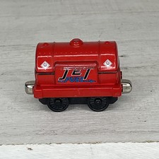 Thomas the Train Jet Fuel Tanker metallo pressofuso rosso tender friends take play ottime condizioni