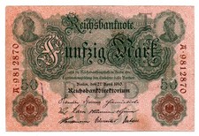GERMANIA - BANCONOTA DA 50