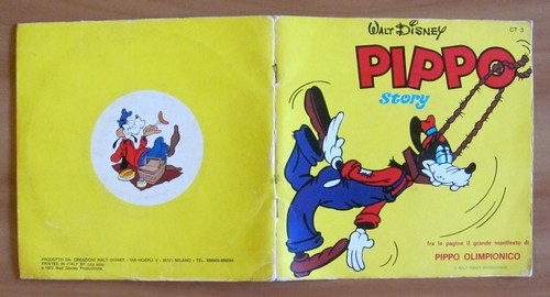 Disney pippo story 1972 - pippo,