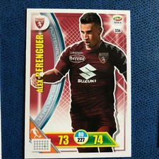 PANINI CARD ADRENALYN 2017/18 TORINO BERENGUER DA BUSTINA