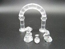  Presepe Swarovski , Arco con Giuseppe Maria Gesu. Altezza arco 9 cm. 