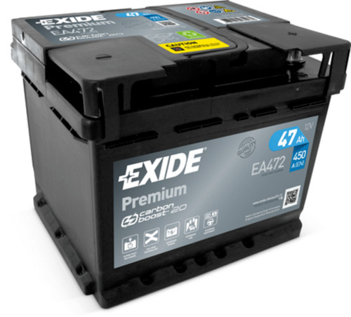 Exide premium 472 carbonio - premium, ea