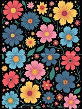 Photo A4 Floral Moderne